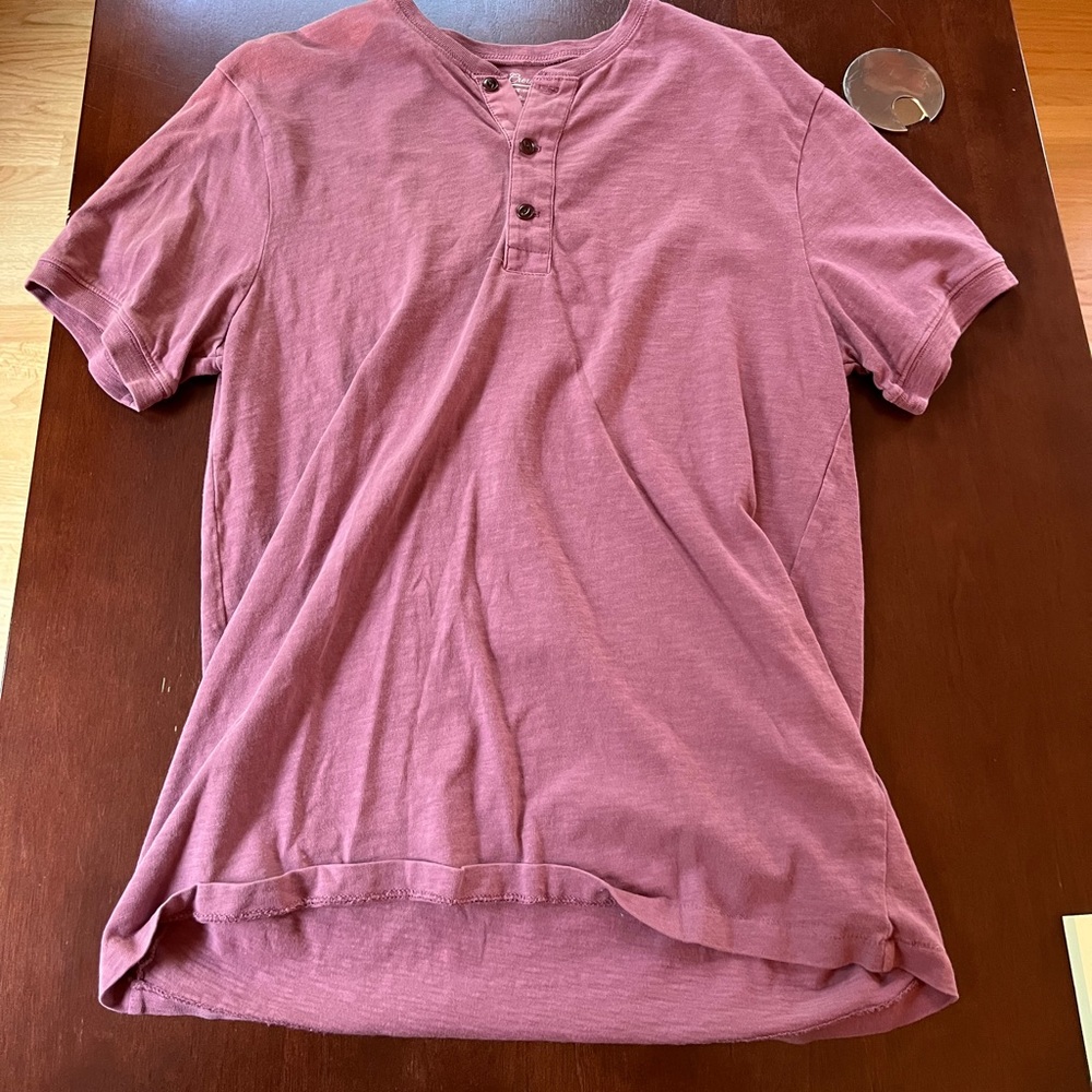 Men’s Jcrew Short Sleeve Henley
